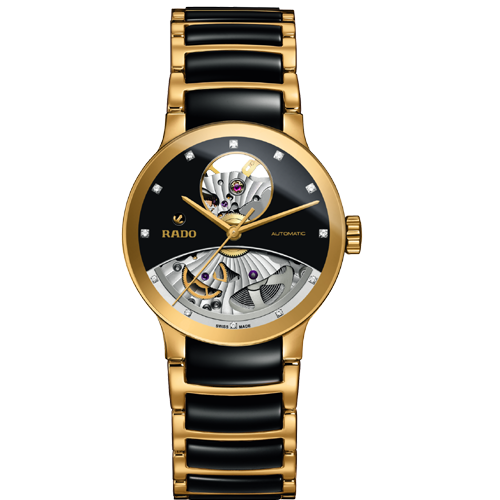 Royal Watch Centrix Automatic Diamonds Open Heart