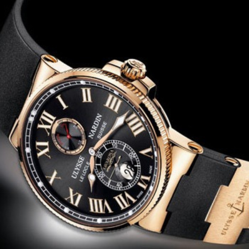 Branded Marine Chronometer Black