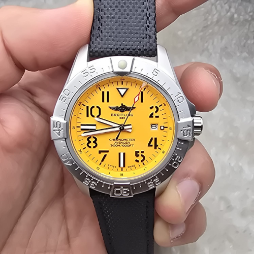 Designer Avenger Seawolf Yellow Dial