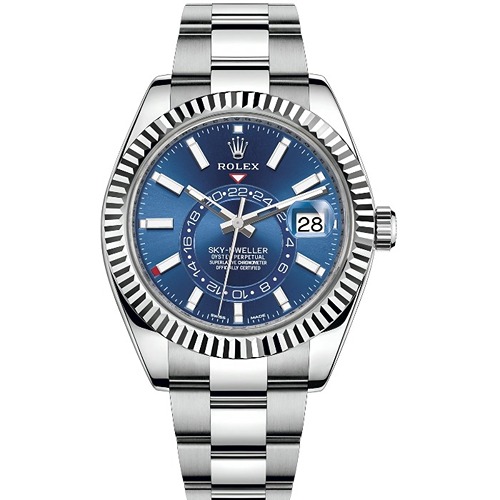 Luxury Watch Sky Dweller Blue