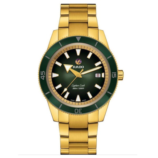 Luxury Watch Captain Cook Green Dial