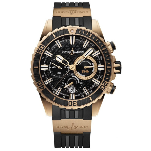 Branded Marine Diver Chronograph Black