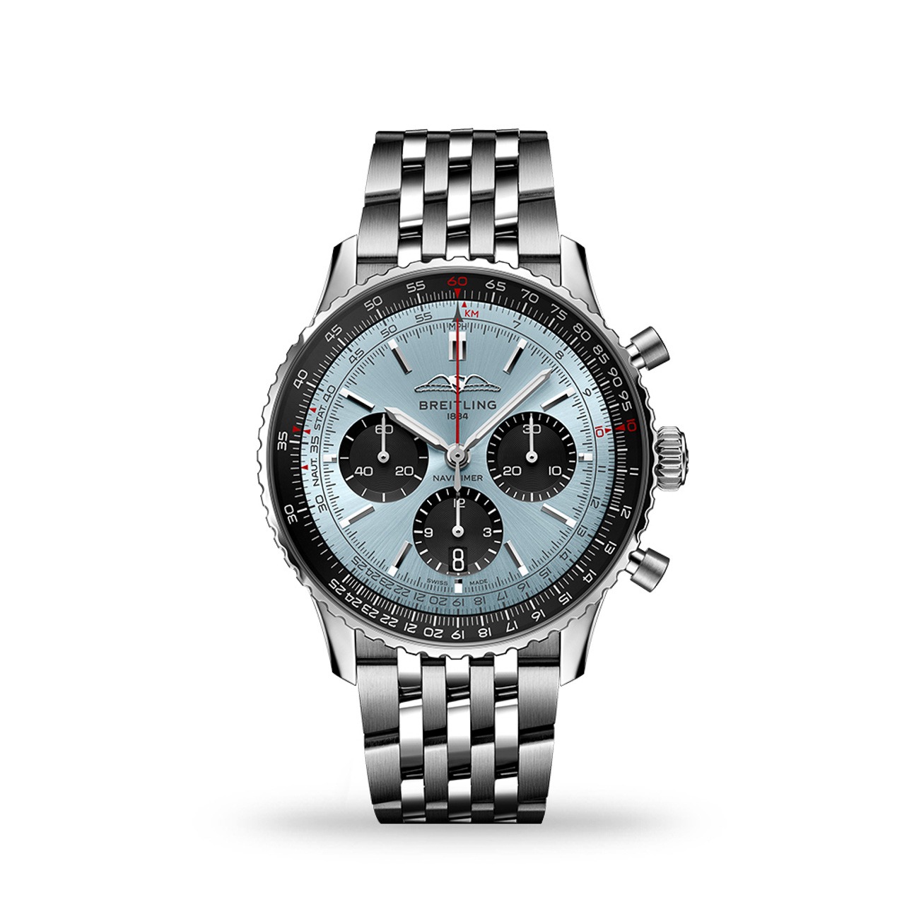 Luxury Navitimer Chronograph Watch chain 211