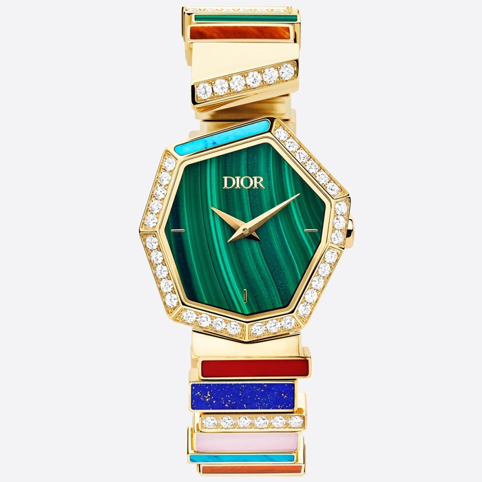 Luxury Gem Green Watch