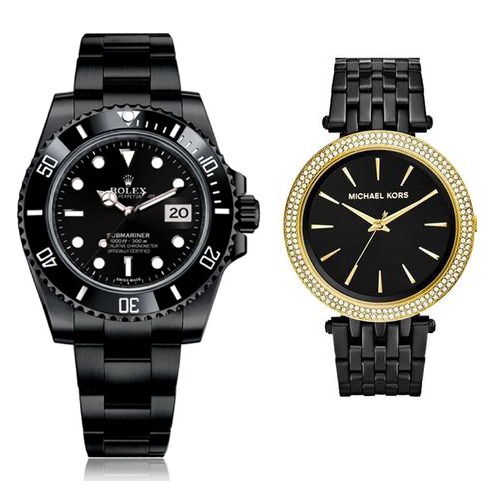 Luxury Watch Submariner Mk Full Black Combo 8524