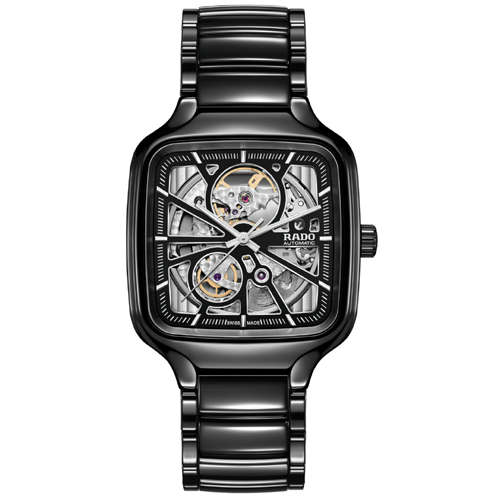 Luxury Watch True Square Automatic Open Heart