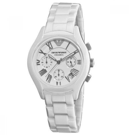 Luxury Watch Stainless Steel Chronograph White 1527