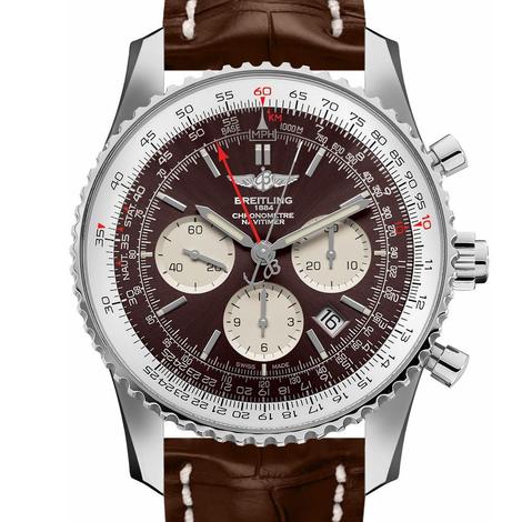 Designer Watch Stylish Navitimer Brown 7712