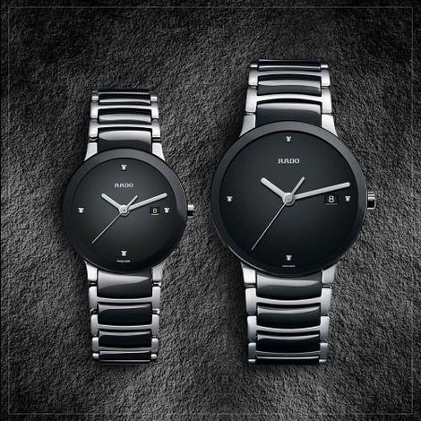 Royal Watch Centrix Black 9554 Couple