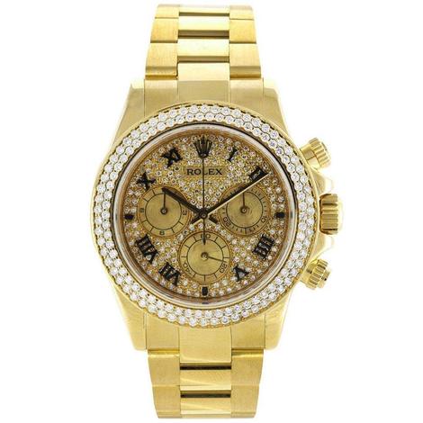 Luxury Watch 8864 Full Gold Stainless Steel