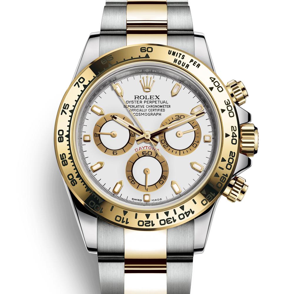 Luxury Watch Daytona Gold Silver